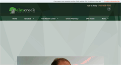 Desktop Screenshot of elmcreekanimalhospital.net